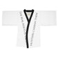 White HLE Long Sleeve Kimono Robe - Hustlers Cherish Them - Respect the Hustle - Perfect for Relaxation and Self-Care