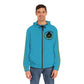 Turquoise  Full-Zip Hoodie for Men