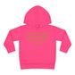 HLE Toddler Fleece Hoodie - "Respect the Hustle" Inspirational Design