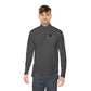 Unisex Quarter-Zip Pullover - Hustle Empire with Motivational Quotes