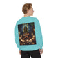 Mystic Candlelight Unisex Garment-Dyed Sweatshirt with Tarot Design