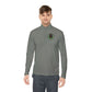 Unisex Quarter-Zip Pullover - Hustle Empire with Motivational Quotes