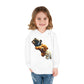 Cute Bear Toddler Hoodie - Cozy Fleece Pullover with 'Hustle' Design