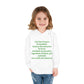 Empowering Toddler Fleece Hoodie - "I Eat Peer Pressure"