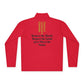 Unisex Quarter-Zip Pullover - Hustle Empire with Motivational Quotes