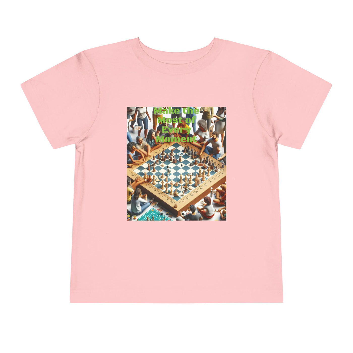 Inspirational Toddler Tee - "All Life is Precious" & "Hustle League's Empire"