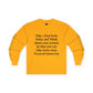 HLE Inspirational Long Sleeve Tee - Empowerment Quote & Graphic