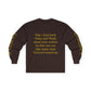HLE Inspirational Long Sleeve Tee - Empowerment Quote & Graphic