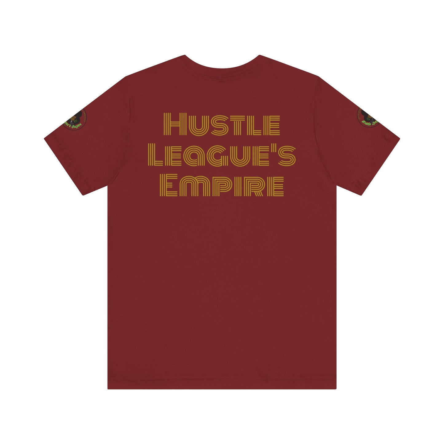 Camiseta unisex Epic HLE: gráfico llamativo en la parte delantera y motivación en la espalda
