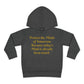 HLE Toddler Fleece Hoodie -  Inspirational Design