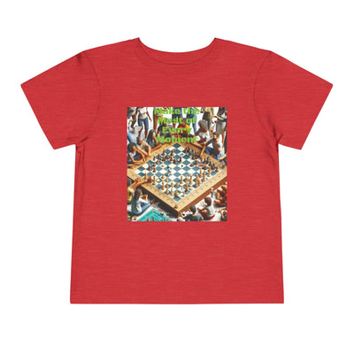 Inspirational Toddler Tee - "All Life is Precious" & "Hustle League's Empire"