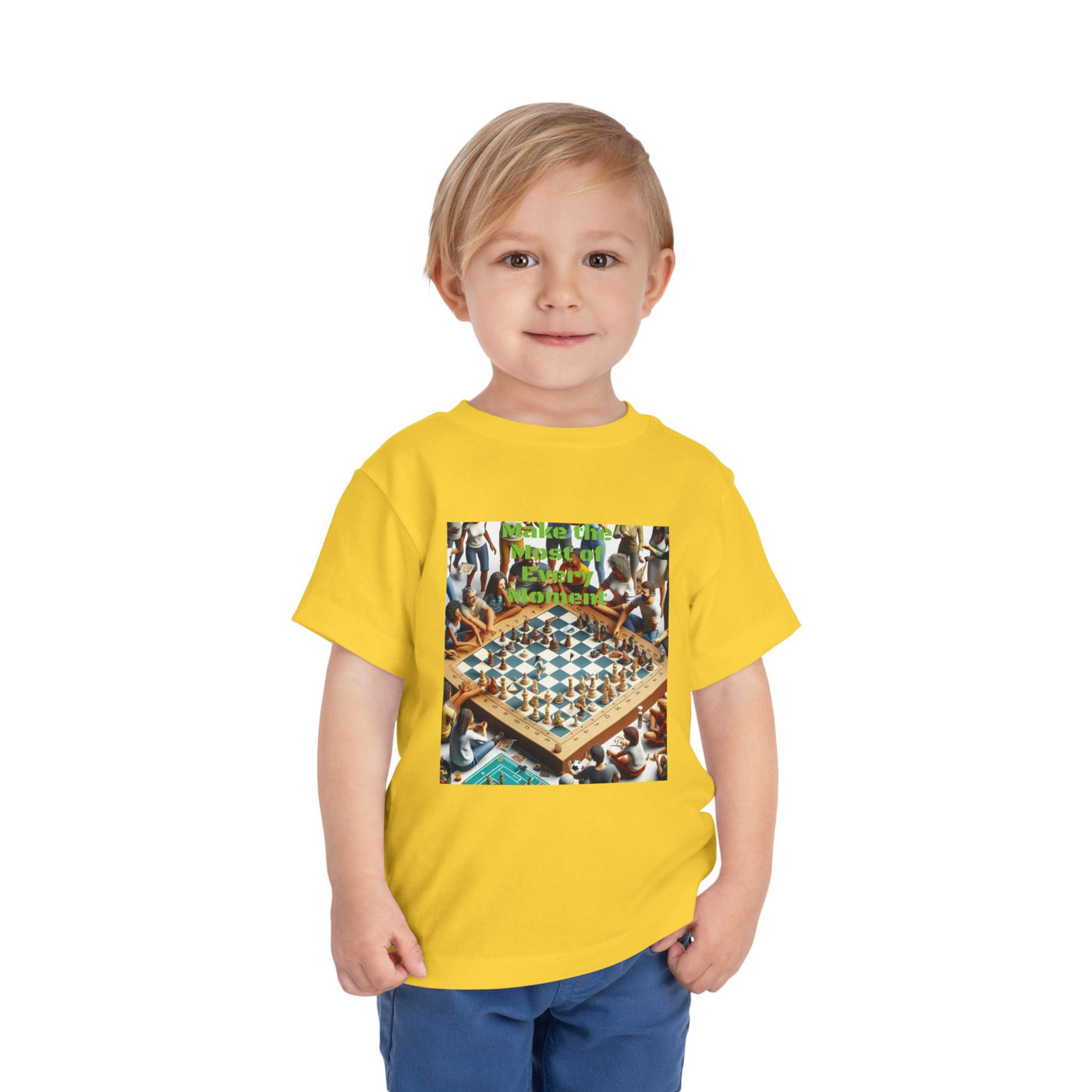 Inspirational Toddler Tee - "All Life is Precious" & "Hustle League's Empire"