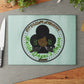 HLE Chic Glass Cutting Board - Unique Kitchen Decor for Food Lovers