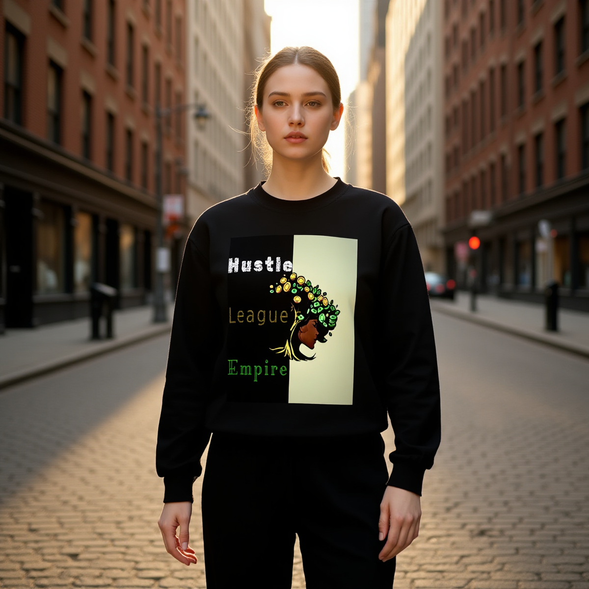 Men's Round Neck Long Sleeve Sweatshirt