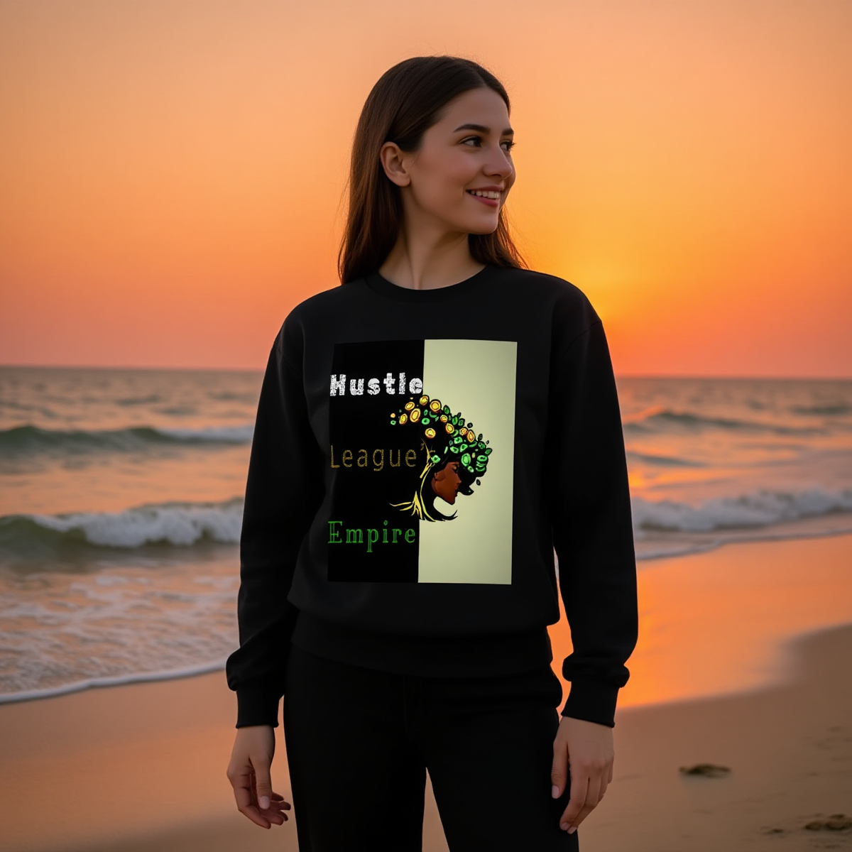 Men's Round Neck Long Sleeve Sweatshirt