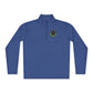 Unisex Quarter-Zip Pullover - Hustle Empire with Motivational Quotes