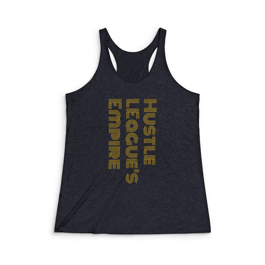 Hustle League's Empire Women's Racerback Tank - Motivational Activewear
