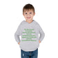 Empowering Toddler Fleece Hoodie - "I Eat Peer Pressure"