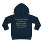 HLE Toddler Fleece Hoodie -  Inspirational Design