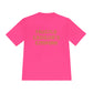 Camiseta unisex absorbente de humedad HLE - Camiseta con cita inspiradora