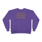 Hustle League's Empire Unisex EcoSmart Crewneck Sweatshirt - Motivational Vintage Style