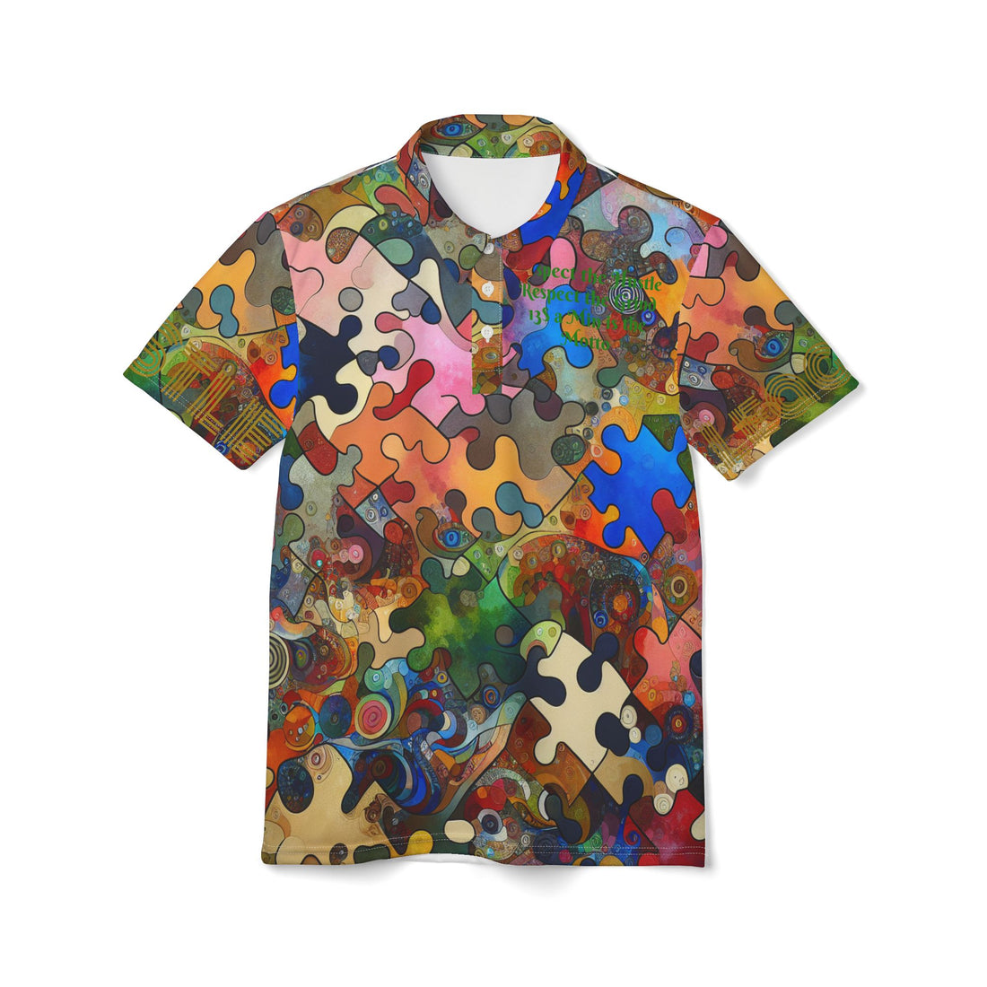 HLE Unisex Polo Shirt - 'Respect the Hustle'