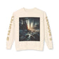 Unisex Lightweight Crewneck Sweatshirt - 'Empire Hustle' Urban Art Design