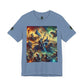 Camiseta unisex Epic HLE: gráfico llamativo en la parte delantera y motivación en la espalda