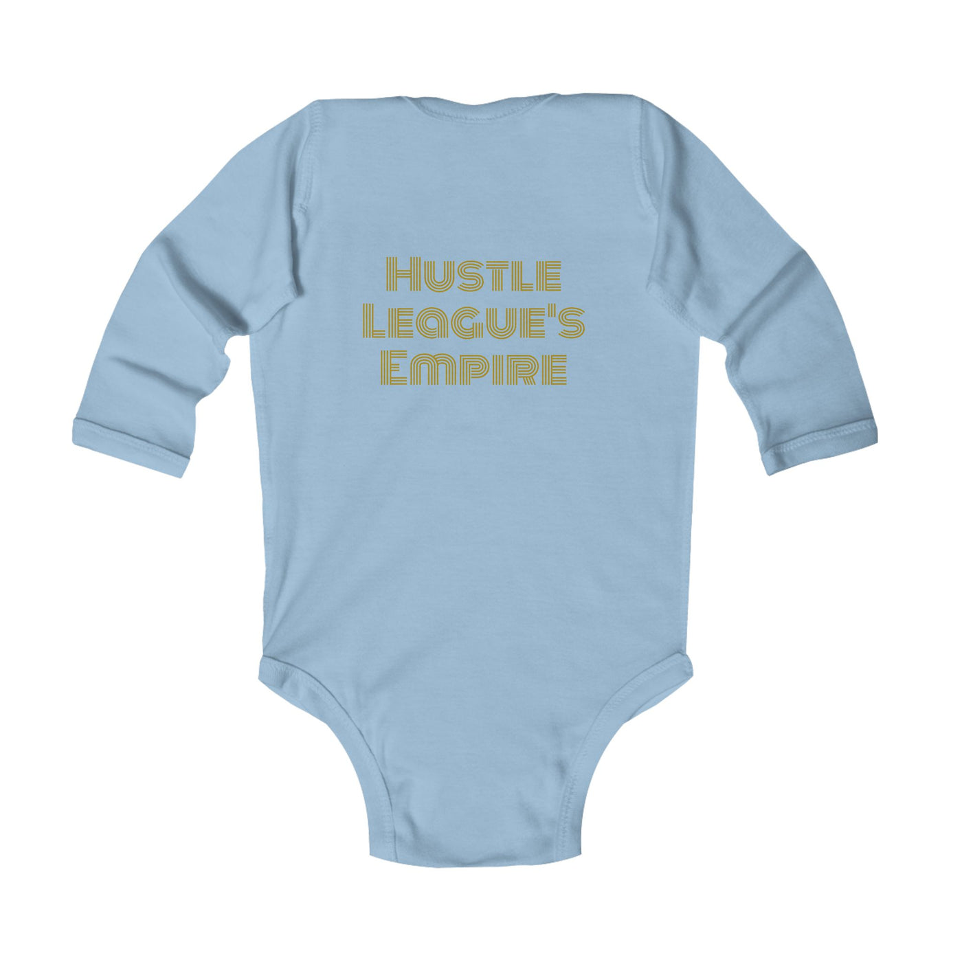 Cute Infant Long Sleeve Bodysuit - 'My Pride and Joy' & 'Hustle League's Empire' Designs