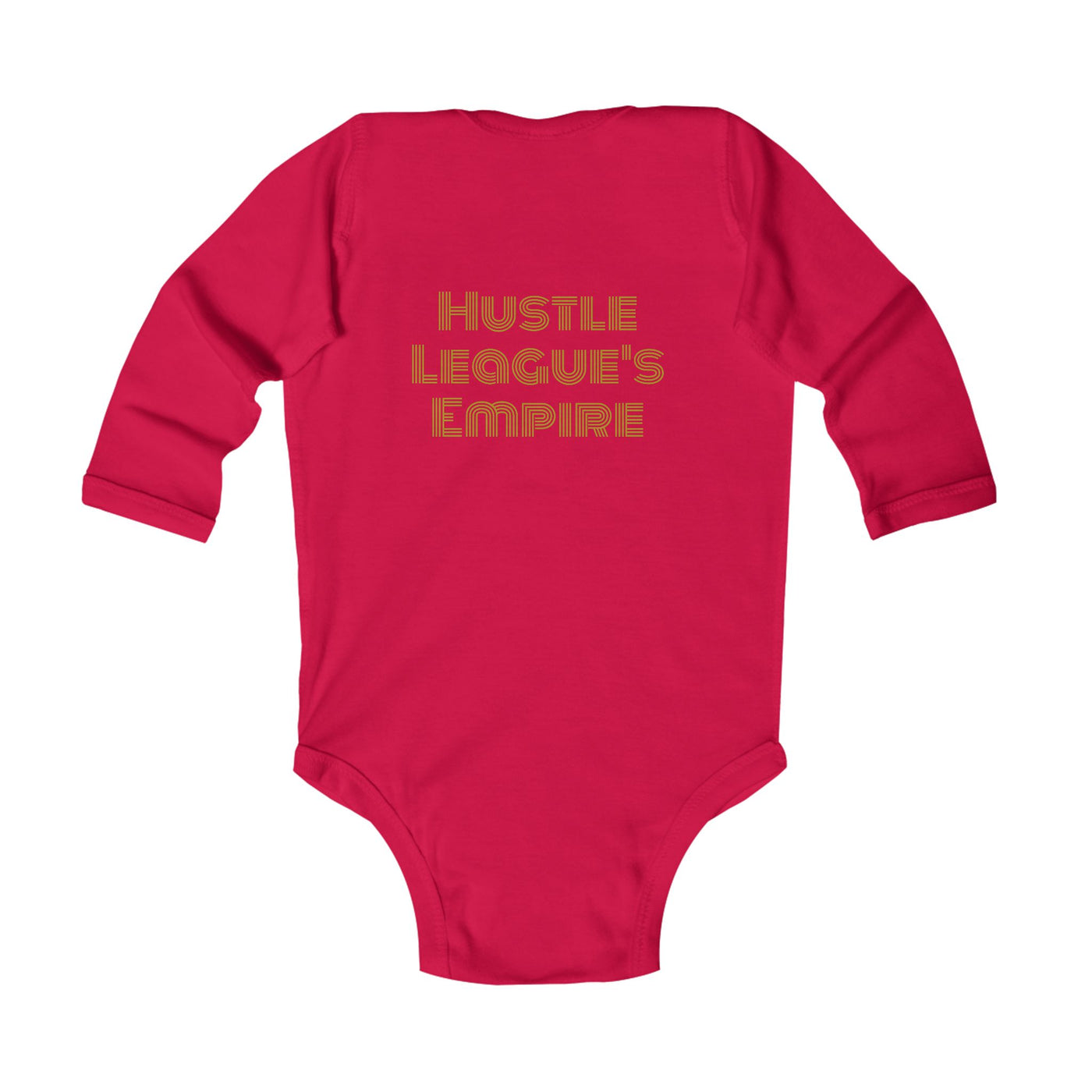 Cute Infant Long Sleeve Bodysuit - 'My Pride and Joy' & 'Hustle League's Empire' Designs
