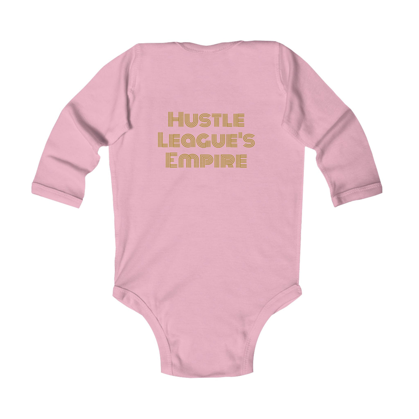 Cute Infant Long Sleeve Bodysuit - 'My Pride and Joy' & 'Hustle League's Empire' Designs