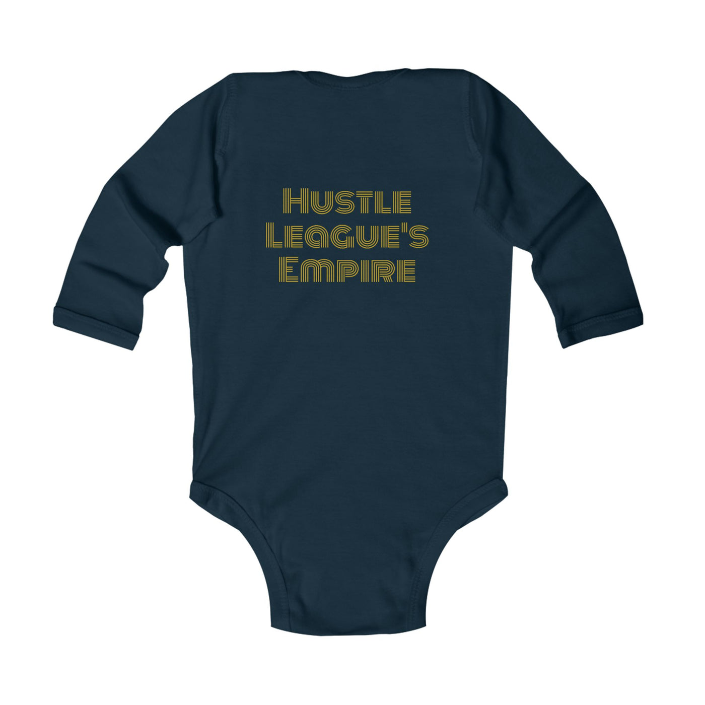 Cute Infant Long Sleeve Bodysuit - 'My Pride and Joy' & 'Hustle League's Empire' Designs