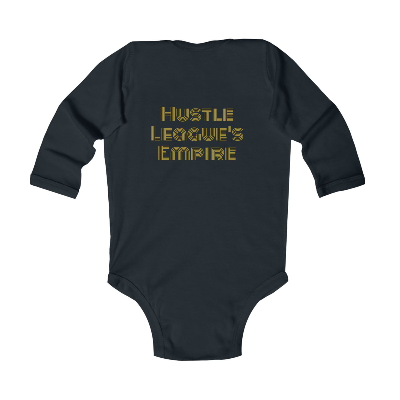 Cute Infant Long Sleeve Bodysuit - 'My Pride and Joy' & 'Hustle League's Empire' Designs