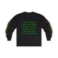 HLE Inspirational Long Sleeve Tee - Empowerment Quote & Graphic