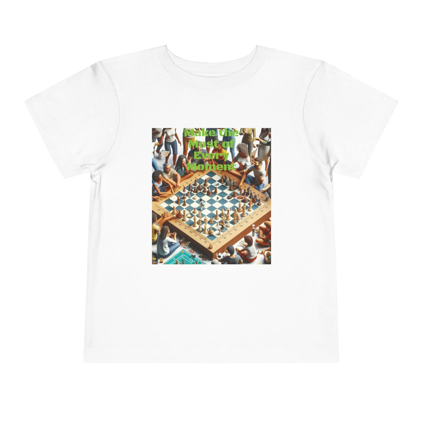 Inspirational Toddler Tee - "All Life is Precious" & "Hustle League's Empire"