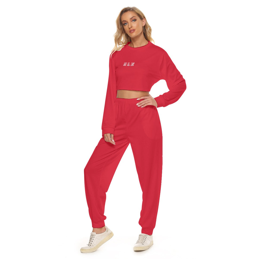 Traje de sudadera corta para mujer