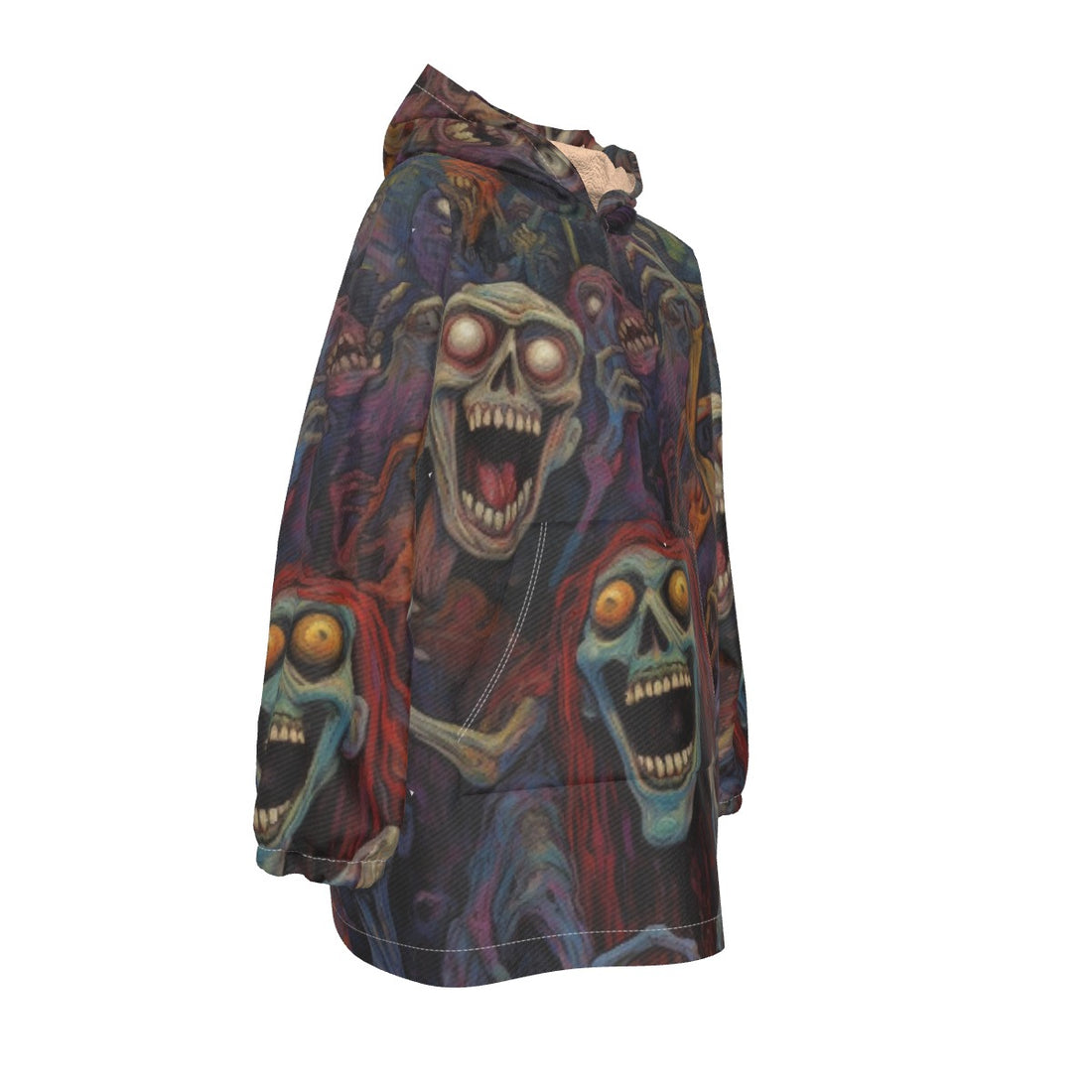 Manta con capucha de forro polar sherpa para niños