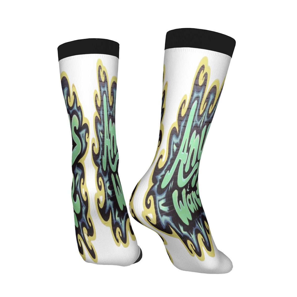 Contrast Color Socks