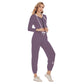 Conjunto deportivo con capucha corta para mujer