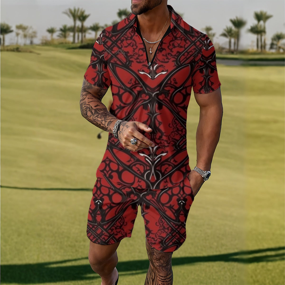 Men's Polo Sportswear Set
