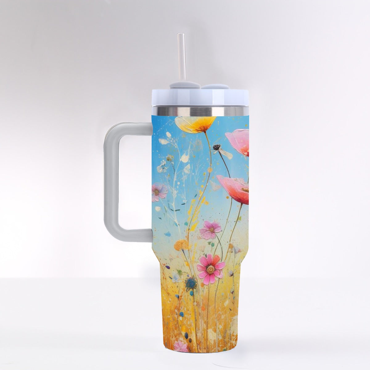 40 oz Tumbler With Handle