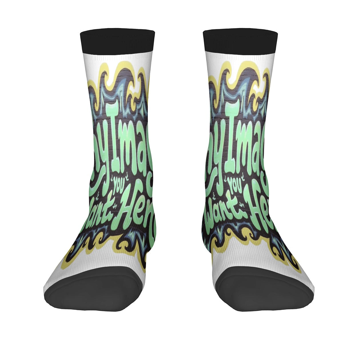 Contrast Color Socks