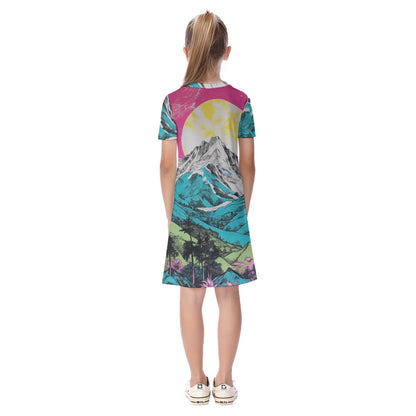 Kid's Short Sleeve Dress