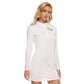 Vestido ajustado con cremallera frontal para mujer