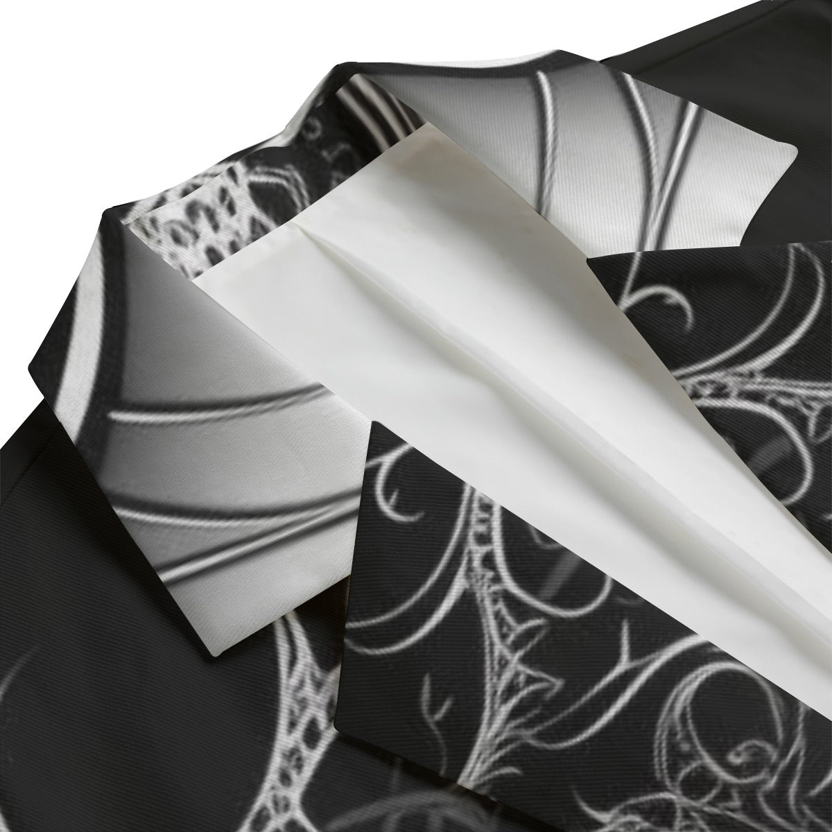 Men's Casual Flat Lapel Collar Blazer