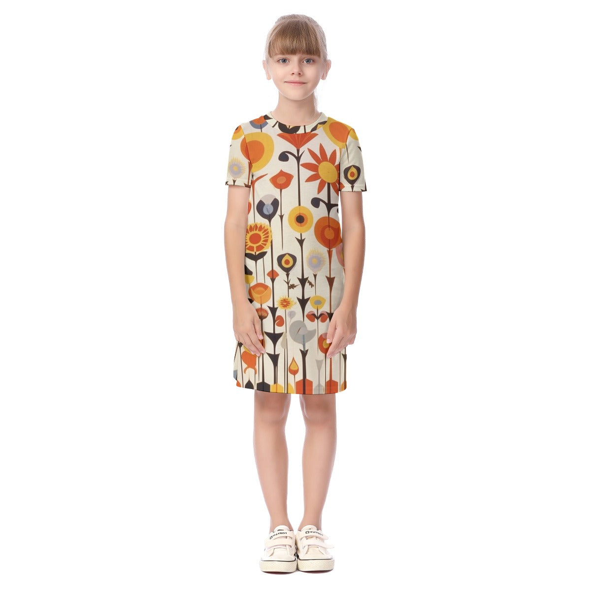 Kid's Short Sleeve Dress