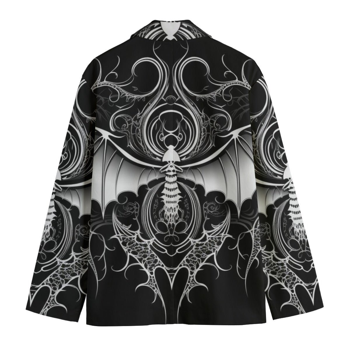 Men's Casual Flat Lapel Collar Blazer