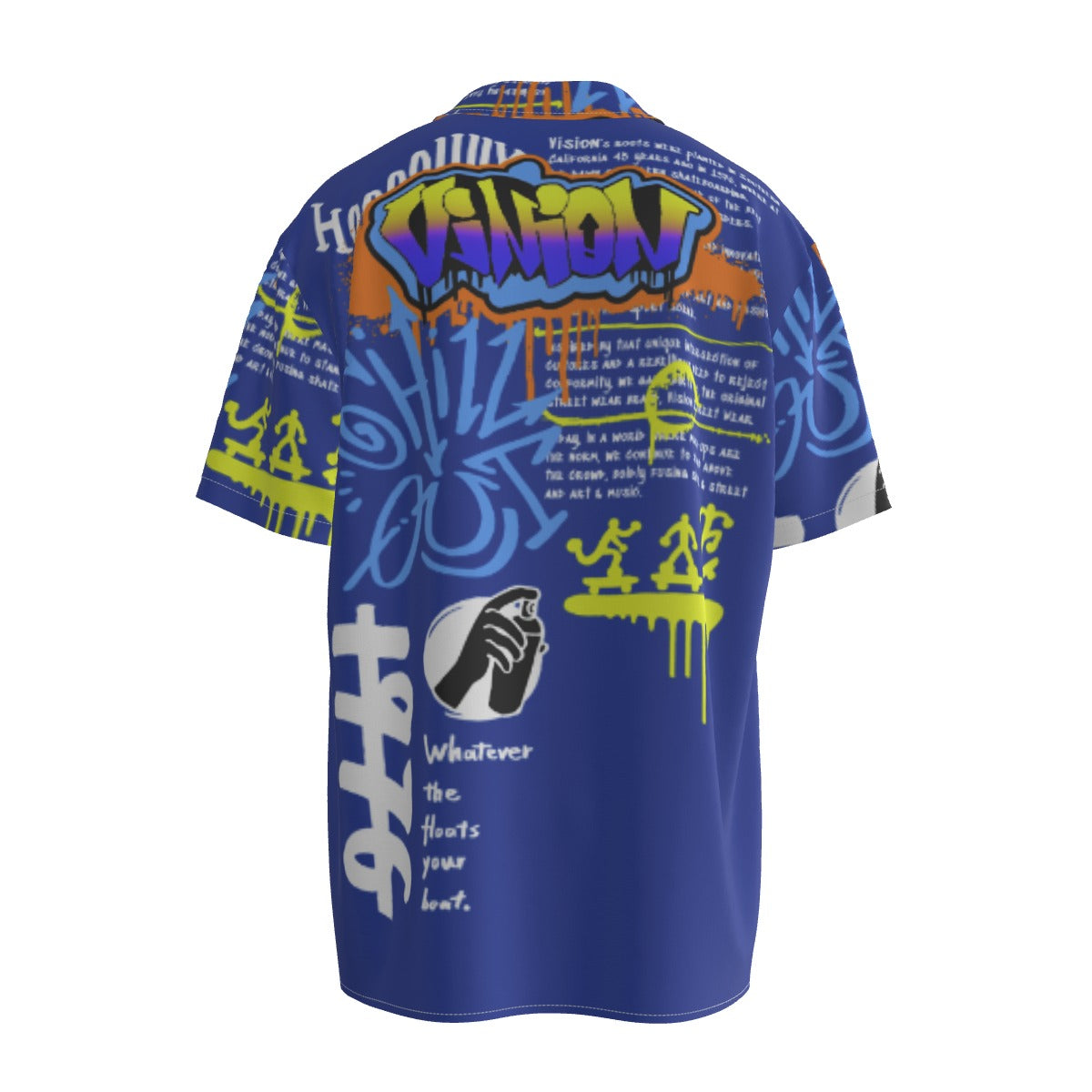 Camisa de manga corta de seda sintética para hombre HLE