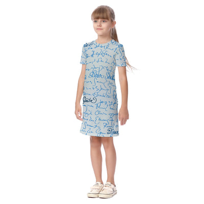 Kid's Short Sleeve Dress