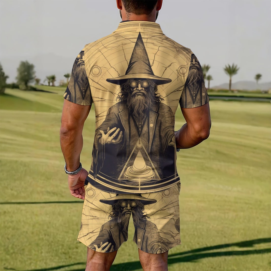 Conjunto deportivo de polo para hombre